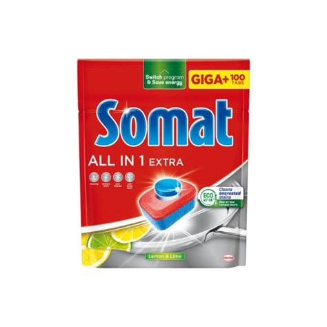 Somat All In Extra Tablete Za Pranje Posu A Kom Lilly Drogerie