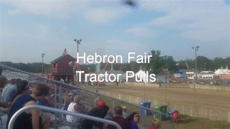 Hebron Harvest Fair Tractor Pulls 2016 YouTube