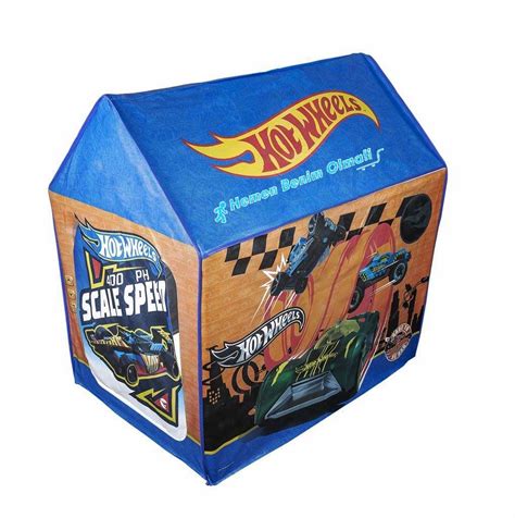 Vardem Hot Wheels Arabalı Ev Oyun Çadırı x x Cm Oyun Çadırı Online Bazaar