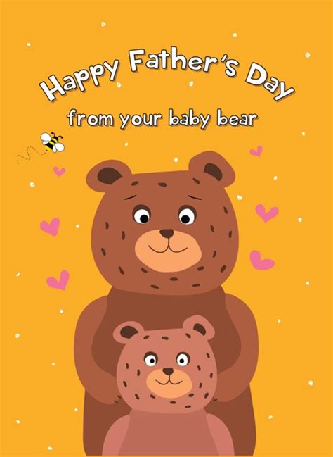 Daddy Bear By Laura Lonsdale Designs Cardly