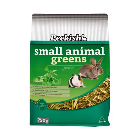 Peckish Small Animal Greens Junior 750g Little Pet World Little