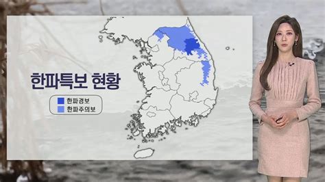 날씨 내륙 한파특보 발효동쪽 대기 매우 건조 연합뉴스tv Yonhapnewstv Youtube