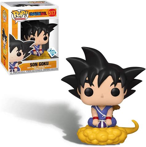 Funko Pop Son Goku 517 Exclusive Amazonfr Jeux Et Jouets