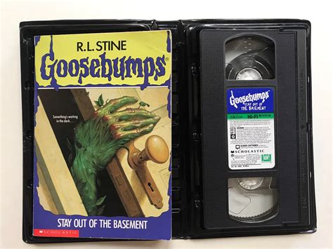 Goosebumps Vhs Video And Book Stay Out Of The Basement S Tv Etsy