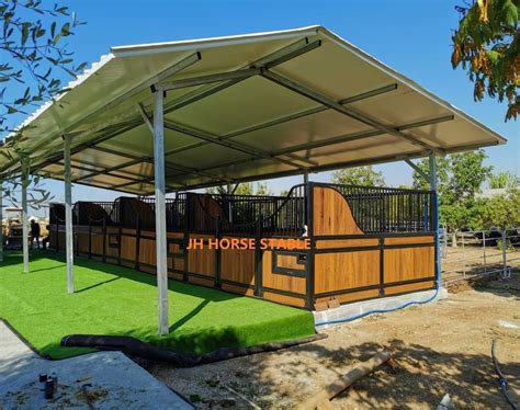 Heavy Duty Removable Prefabricated Horse Stall Fronts