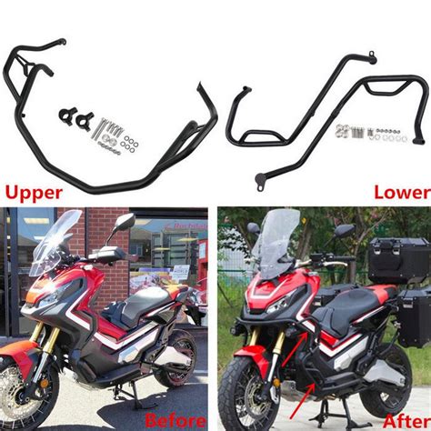 Motorcycle Engine Guard Highway Crash Bar For Honda X Adv750 Xadv 750 2017 2020 Body Protection