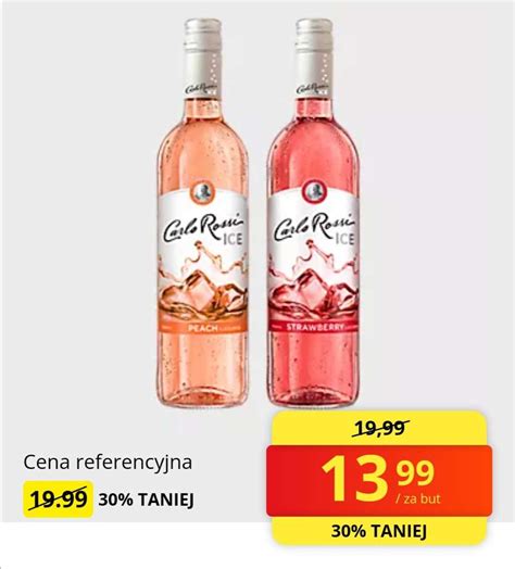 Wino Carlo Rossi Ice Ezimit Shiraz Biedronka Pepper Pl