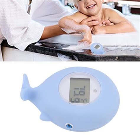 Thermomètre de Bain Baleine FAFEICY PN019 Affichage LCD Alarmes