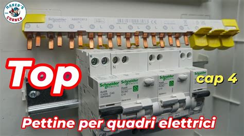 QUADRO ELETTRICO PROFESSIONALE CON PETTINE SCHNEIDER ELECTRIC YouTube