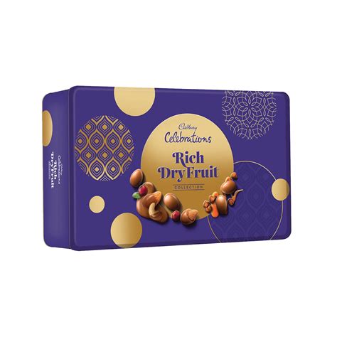 Cadbury Celebrations Rich Dry Fruit Collection Chocolate Gift Box 177