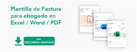 Plantillas De Factura De Abogado Descarga GRATIS