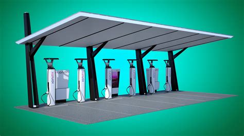 3D power charging station - TurboSquid 1504816