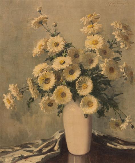 Volney Allan Richardson Floral Still Life Mutualart