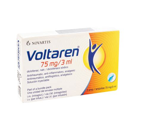 Voltaren 75mg Solucion Inyectable x 1 Ampolla 3ml Compre en línea en