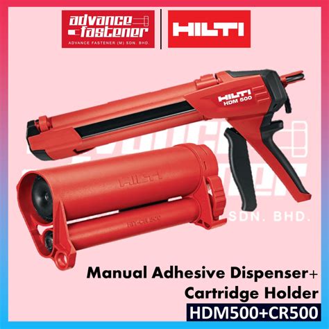 Hilti Hdm Cr Cb Manual Adhesive Dispenser Cartridge