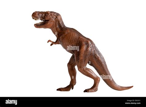 Tyrannosaurus Rex El Dinosaurio De Juguete De Pl Stico Aislado Sobre