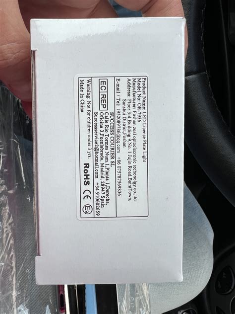 Led подсветка номера — Ford Focus Wagon I, 1,6 л, 2004 года ...