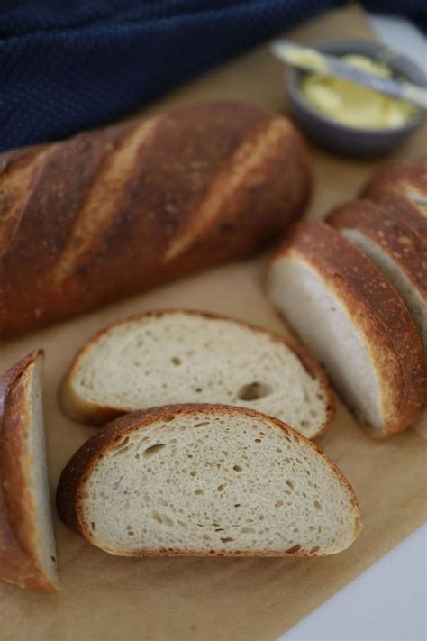 Easy Sourdough French Bread Recipe With Discard Option The Pantry Mama