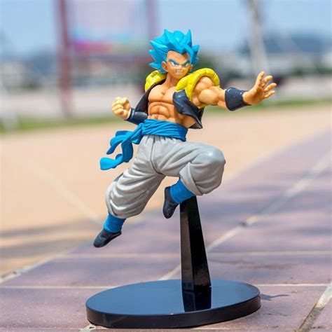 DBZ Gogeta Action Figure | Limited Edition Super Saiyan Blue Figurine (18cm) – Geekmonkey