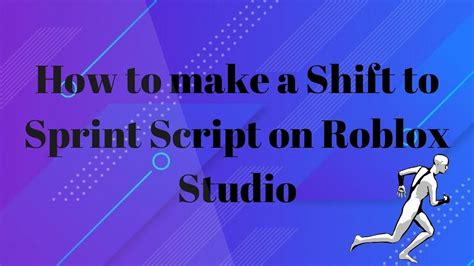 How To Sprint With Shift Roblox Studio Scripting Tutorial Youtube