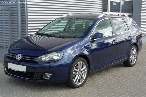 2010 Volkswagen Golf VI Variant Scheda Tecnica Consumi Dimensioni