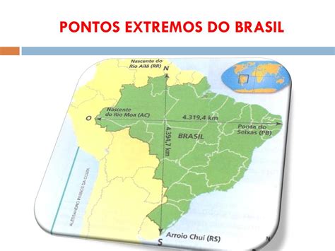 Quais São Os Pontos Extremos Do Território Brasileiro