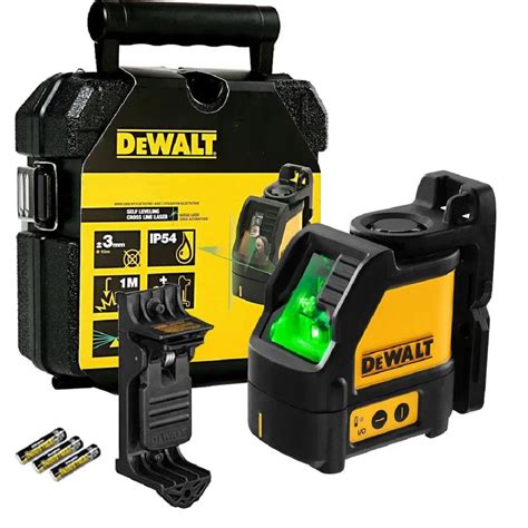 NIVEL LASER 2 LINHAS VERDE 30 METROS DW088CG LA DEWALT Facilita