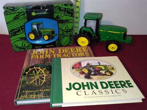 John Deere 8400 Tractor Ceramic Bank John Deere Books Sherwood Auctions
