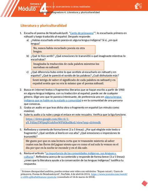 Actividad 4 Módulo 4 Docsity