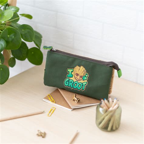 GROOT Trousse Triple ShopForGeek Trousse Plumier Grupo Erik