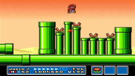 Super Mario Bros 3 World 7 Piranha Plant 2 Youtube