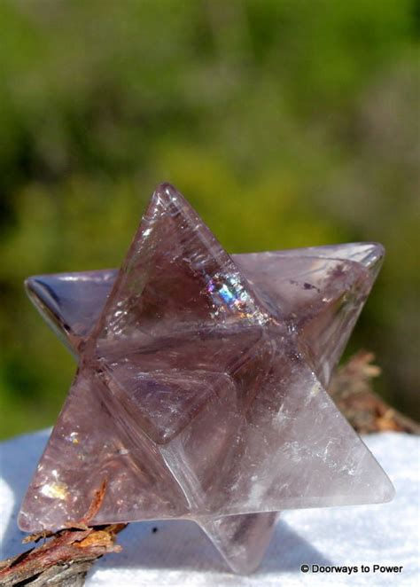 Amethyst Merkaba Crystal - Doorways to Power