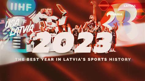 2023 is seriously the best year in Latvia's sports history, so I made ...