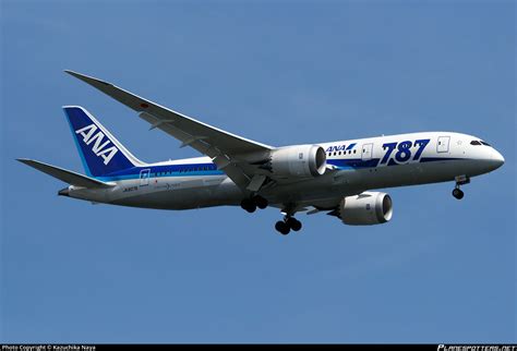 Ja A All Nippon Airways Boeing Dreamliner Photo By Kazuchika