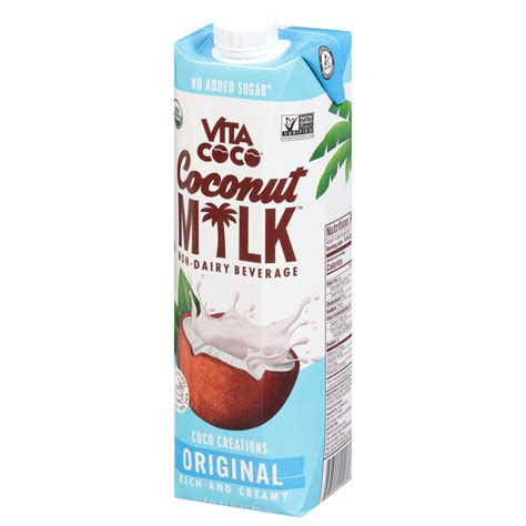 Vita Coco Coconut Milk Original Front Right Elevated