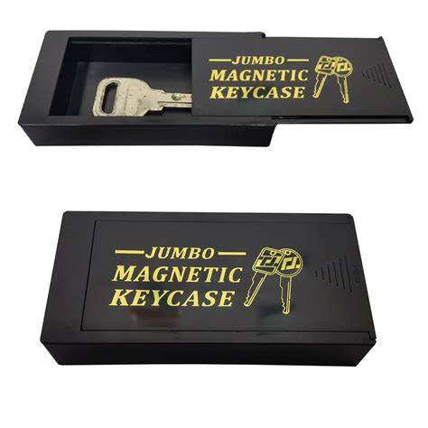 Magnetic Car Key Holder Box Outside Secret Stash Under Case Money