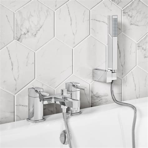 Cube Bath Shower Mixer And Kit Mylife Bathrooms