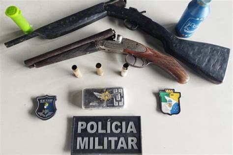 Polícia Militar apreende armas de fogo na Barra dos Coqueiros Revista