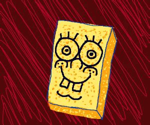 Realistic Spongebob Drawing - Drawception