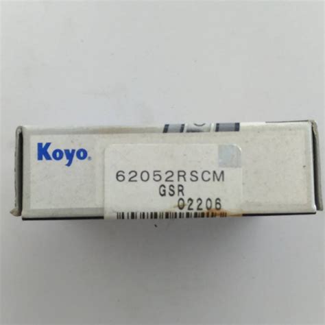 ลูกปืน ตลับลูกปืน Bearing KOYO 62052RSCM 63042RSCM ฝายาง 2 ข้าง Made in ...