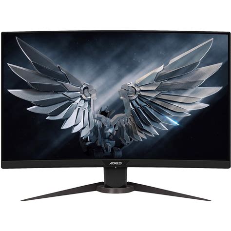 GIGABYTE AORUS 27 CV27F 165Hz 1ms 2XHDMI DP HDR FreeSync FHD VA Curved ...