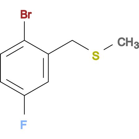 2 Bromo 5 Fluorobenzyl Methyl Sulfide 10 543640 CymitQuimica