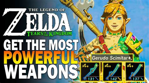 How To Get The Most Powerful Pristine Weapons In Zelda Tears Of The