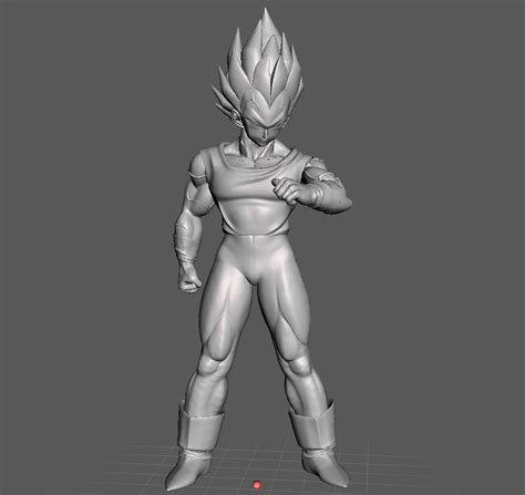 Fichier Stl Modèle 3d De Majin Vegeta・modèle à Imprimer En 3d à