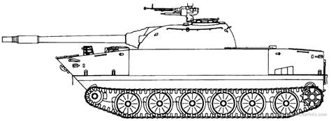 PLA Type 63 tank - drawings, dimensions, figures | Download drawings ...