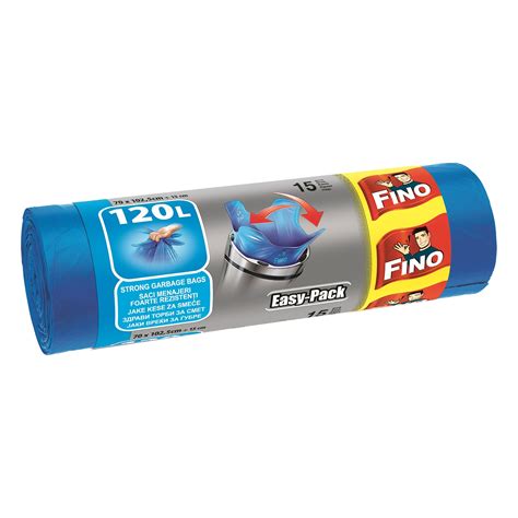 Торби за смет Fino Easy Pack 120 л 15 броя Emagbg