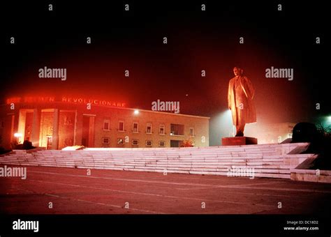 Enver hoxha statue hi-res stock photography and images - Alamy