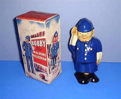 Mettoy British Bobby Policeman Antique Toys Library