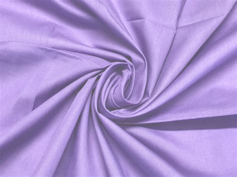 Plain Dye Polycotton Violet