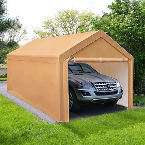 Amazon 10x20 Ft Heavy Duty Carport Car Canopy Party Tent With